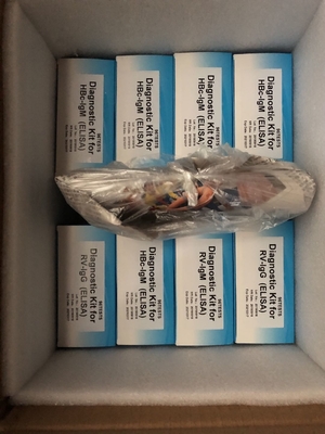 HBC IgM ELISA Test Kit Untuk Deteksi Biomarker Dalam Sampel Serum / Plasma