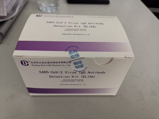 Untuk Laboratorium atau Rumah Sakit Keakuratan Tinggi Virus SARS-CoV-2 IgG Antibodi Deteksi Kit Metode ELISA)