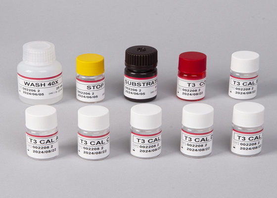 Untuk deteksi total antibodi terhadap Treponema pallidum dalam serum atau plasma manusia