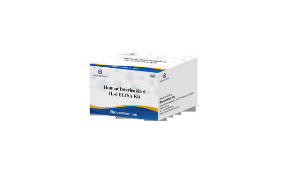 IL-6 Interleukin 6 Elisa Test Kit dengan Waktu Pengukuran 2-3 Jam Biovansi Serum / Plasma Format 18 Bulan Shelf Life