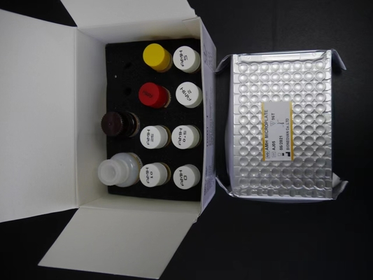 AMH ELISA TEST KIT untuk Serum Plasma 2-3 Jam Waktu Pengukuran 2-8.C Suhu penyimpanan