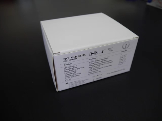Kit uji Elisa Vitamin D Spesifisitas Kit uji Elisa dengan Masa Pelayaran 18 Bulan 2-3 Jam Waktu uji dengan Biovantion