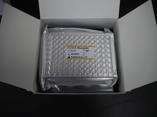 Kit uji Elisa Vitamin D Spesifisitas Kit uji Elisa dengan Masa Pelayaran 18 Bulan 2-3 Jam Waktu uji dengan Biovantion