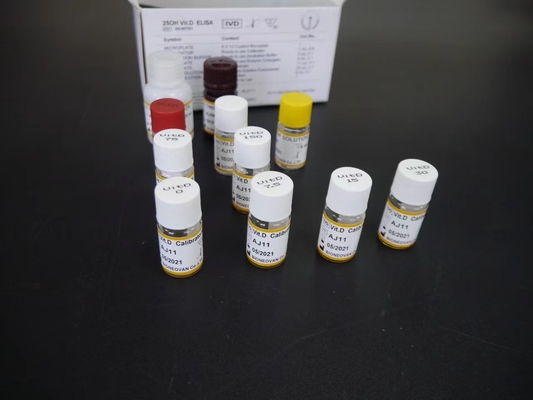 Kit uji Elisa Vitamin D Spesifisitas Kit uji Elisa dengan Masa Pelayaran 18 Bulan 2-3 Jam Waktu uji dengan Biovantion