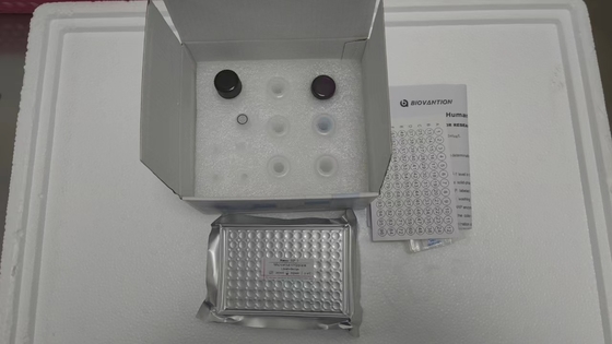IGF-1 RUO elisa test untuk spesifisitas Serum/Plasma Assay 2-3 Jam ELISA Test Dijaga pada 2-8.C