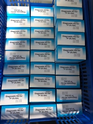 Anti-TP Treponema Pallidum ELISA Test Kit Serum / Plasma Diagnosis Medis