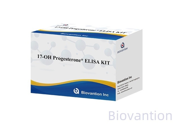 17-OH Progesteron Eluting In Vitro Diagnostic Elisa Test Kit Untuk Wanita Dengan Aksesoris Tes yang Tepat