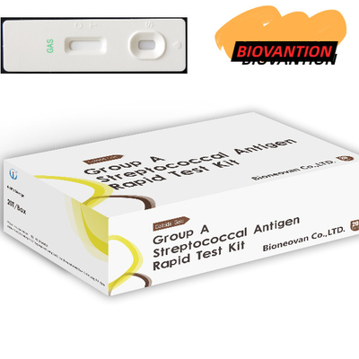 Kit tes diagnostik cepat yang mudah digunakan untuk kelompok A Streptococcal Antigen Rapid Test Kit