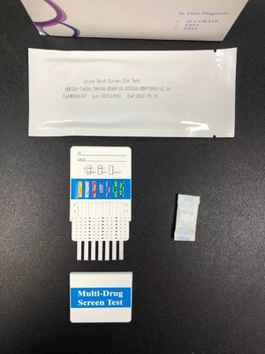 Kit Deteksi Imunoassay Cepat Tes Obat MTD/OPI/OXY/PPX/THC Virus Imunodefisiensi Manusia