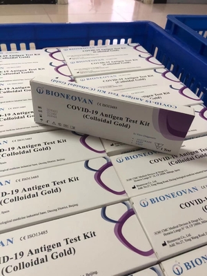 COVID-19 Antigen Saliva Test Kit Di Bawah Lidah Tes Cepat Dengan 3 Menit
