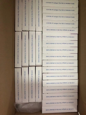 COVID-19 Antigen Saliva Test Kit Di Bawah Lidah Tes Cepat Dengan 3 Menit