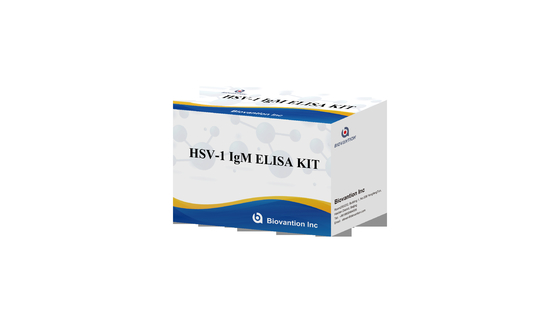 Kit uji ELISA obor HSV 1 IgM Reagen diagnostik jual panas tinggi IVD