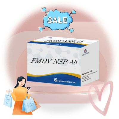 Kit uji Elisa Seri Hewan FMDV NSP Ab Reagen diagnostik antibodi serum untuk hewan