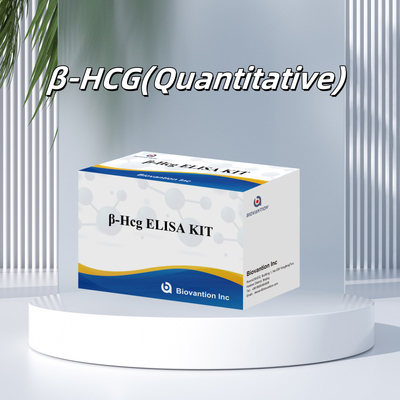 β-hCG ((Quantitative) 1 Jam Elisa Test Kit untuk Sensitivitas dan Spesifisitas Antibodi