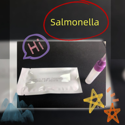 24 Bulan Jangka Panjang Salmonella Tifoid Antigen Test S. Tifoid Cassett Colloidal Gold Rapid Test Cassette