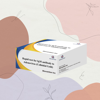 Kit Tes Antibodi IgM yang Tepat terhadap Virus Adeno untuk Strip Kaset Klinis dan Laboratorium