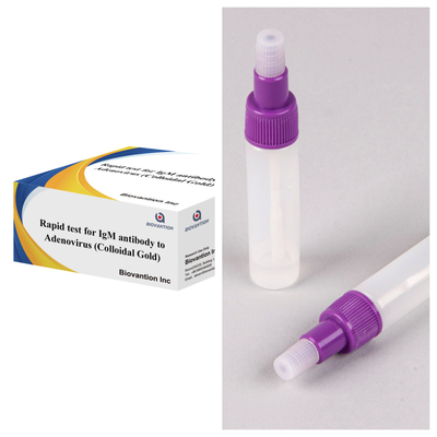 Kit Tes Antibodi IgM yang Tepat terhadap Virus Adeno untuk Strip Kaset Klinis dan Laboratorium