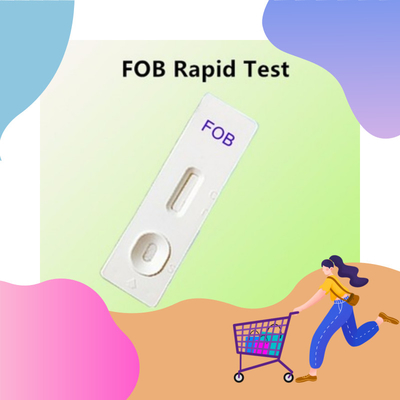 Sampel tinja Tipe FOB Kit Tes Darah Tak Terlihat Tinjauan Medis 2-30C