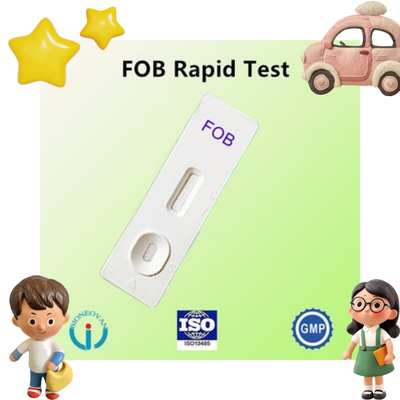 Sampel tinja Tipe FOB Kit Tes Darah Tak Terlihat Tinjauan Medis 2-30C