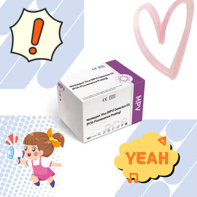 MPV Detection Kit untuk Monkeypox virus mendeteksi reagen untuk plasma serum manusia