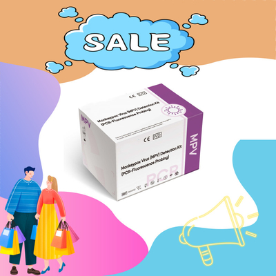 MPV Detection Kit untuk Monkeypox virus mendeteksi reagen untuk plasma serum manusia