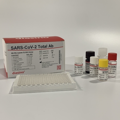 Covid-19 IgG ELISA TEST KIT Format Kit Assay Immunosorbent Terkait Enzim