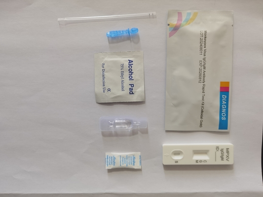 Monkeypox Virus IgG/IgM Antibodi Rapid Test Kit Serum Plasma Atau Seluruh Darah