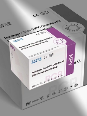RT Reagen Deteksi PCR Waktu Nyata Virus Cacing KIT Multiplex Dingin beku