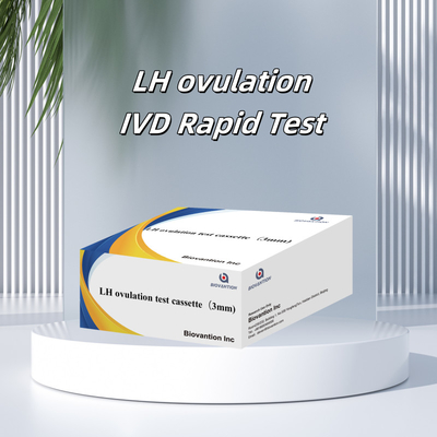 LH Ovulation Cassette Sensitive Cassette Format Rapid Test Self Test Dengan Masa Pelayaran 24 Bulan
