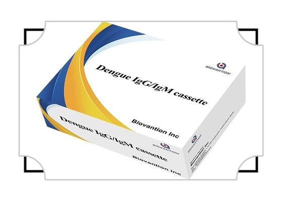 Kaset Tes Dengue Rapid Untuk Deteksi Penyakit Sensitivitas Dengan Masa Pelayaran 24 Bulan