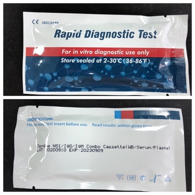 Kaset Tes Dengue Rapid Untuk Deteksi Penyakit Sensitivitas Dengan Masa Pelayaran 24 Bulan