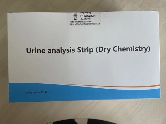 Menganalisis Urin Test Strip Metode kimia kering Urin-H-11 Urin-H-10 Urin-H-8