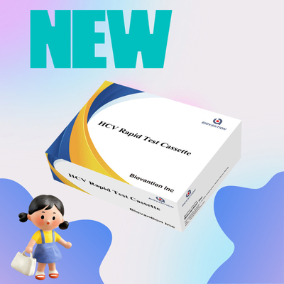 Harga pabrik Sensitivitas 5-15 menit HCV Ab Strip Cassette Test Kit Untuk Hasil Cepat
