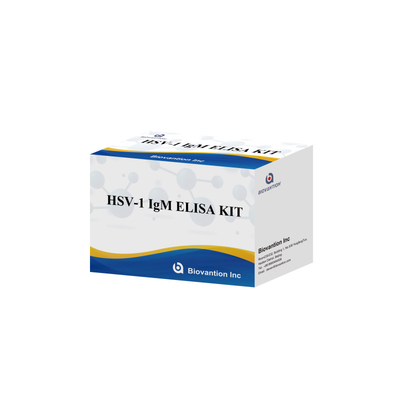 HSV-1 IgM Diagnosis Medis Elisa Test Kit dengan Masa Pelayaran 18 Bulan Asal
