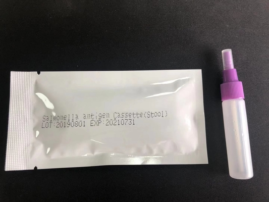 Salmonella IgG/IgM Rapid Test Cassette S.Typhoid Kit Diagnostik Mudah Digunakan