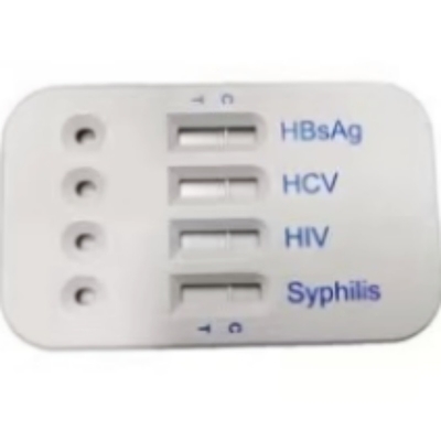 Biovantion HBsAg HCV HIV Sifilis 4 In 1 Kartu Tes Cepat Untuk Tes Manusia 96 Tes Operasi Mudah