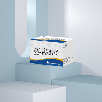 Tes ELISA GAD Glutamic Acid Decarboxylase Antibodi Reagen Diagnosis Medis untuk manusia dengan tes 96