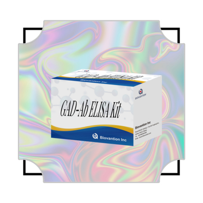Tes ELISA GAD Glutamic Acid Decarboxylase Antibodi Reagen Diagnosis Medis untuk manusia dengan tes 96