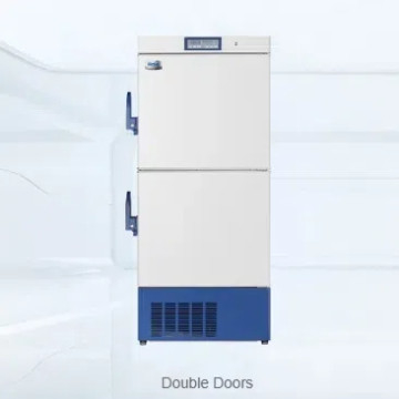 -40°C Biomedis Freezer (Tipe Pintu Ganda) Simpan Vaksin Bahan Biologis