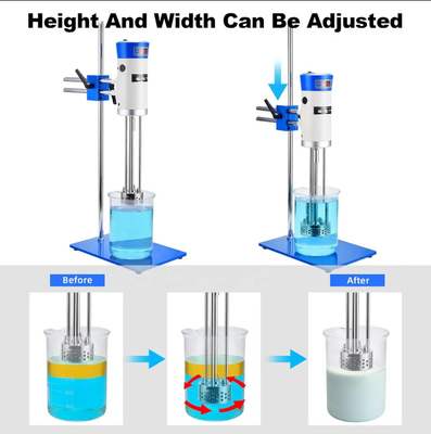 Laboratorium 40L Laboratorium pencampur kosmetik Homogenizer Laboratorium homogenizer kecepatan tinggi