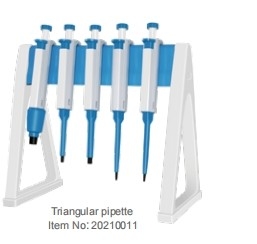 Saluran tunggal terus-menerus disesuaikan Universal Micropipette Pipette Segitiga