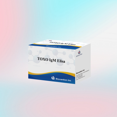 TOXO IgM Elisa Kit Untuk Penggunaan Manusia Kit Uji Reagen Diagnostik Dengan 96 Kit