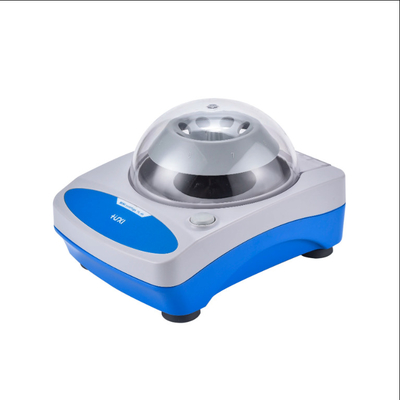 Portable Lab Mini Centrifuge 6/8 Tubes 4000 RPM CE Certified Compact Design Plastik Dan Logam Ideal Untuk Penelitian Laboratorium Kecil