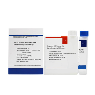 Human SAA Assay Kit Akurat Serum Amyloid Reagen Deteksi Diagnostik Untuk Klinis US