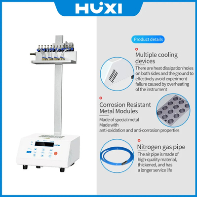 Professional Dry Nitrogen Evaporator Untuk Laboratorium Peralatan Laboratorium Medis Untuk Hasil yang Tepat Dan Tepat