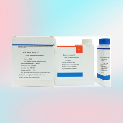 Cal Latex Immunoturbidimetry IVD Penentuan Kuantitatif Calprotectin Dalam Kotoran