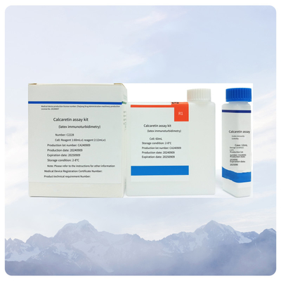 Cal Latex Immunoturbidimetry IVD Penentuan Kuantitatif Calprotectin Dalam Kotoran