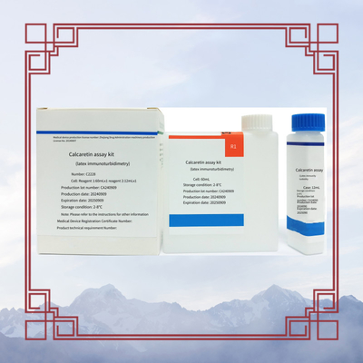 Cal Latex Immunoturbidimetry IVD Penentuan Kuantitatif Calprotectin Dalam Kotoran