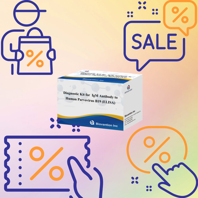 Advanced Human Parvovirus B19 IgM Antibodi ELISA Test Kit Untuk Deteksi dan Screening Kehamilan