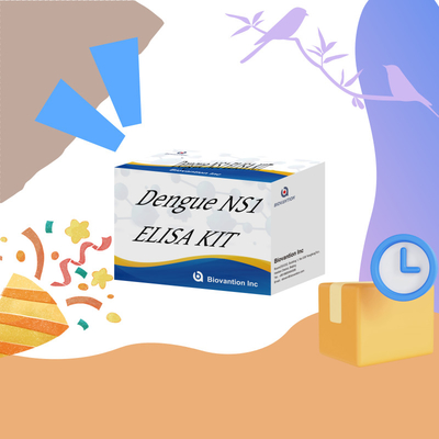 ELISA Dengue Ns1 Test Kit 96 Tes Waktu Bacaan Cepat Dalam 1 Jam